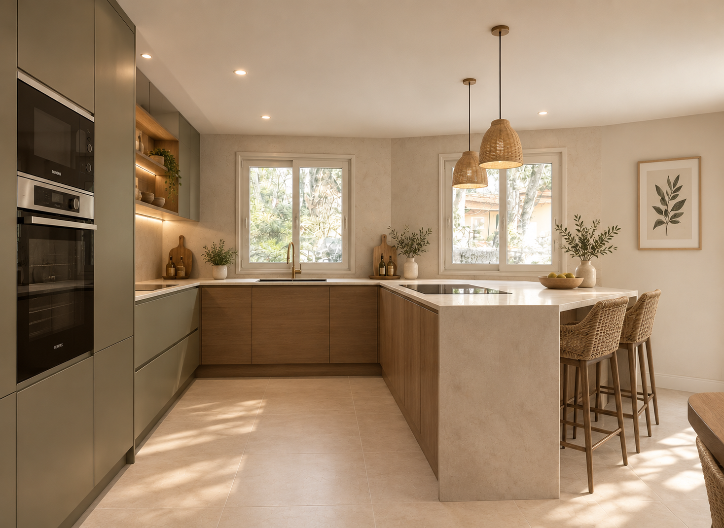 Rénovation intérieure cuisine sur mesure